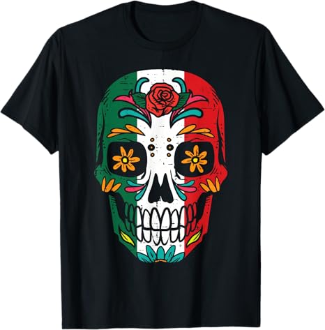 Mexican Independence Day Shirts Men Women Kids - sugar skull pajamas womens