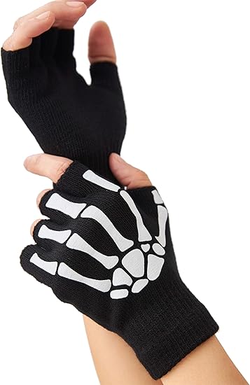 OTPEH - sugar skull winter gloves