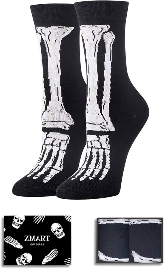 Zmart - sugar skull socks womens