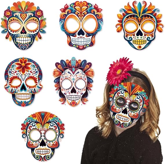 Heureppy - sugar skull face mask