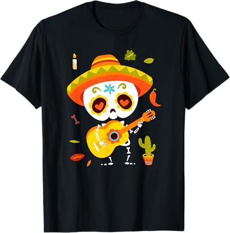 Dia De Los Muertos Fiesta - sugar skull t-shirt womens