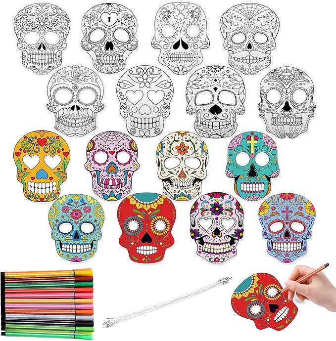 Lenwen - sugar skull face mask