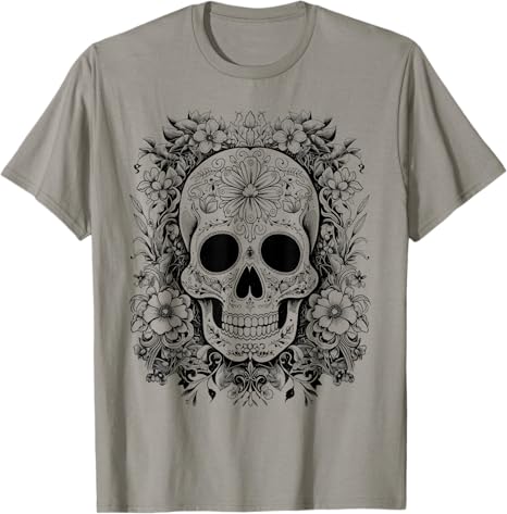 De Los Muertos Apparel - sugar skull t-shirt womens