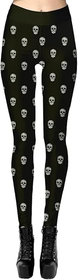 Eyanse - sugar skull leggings for women
