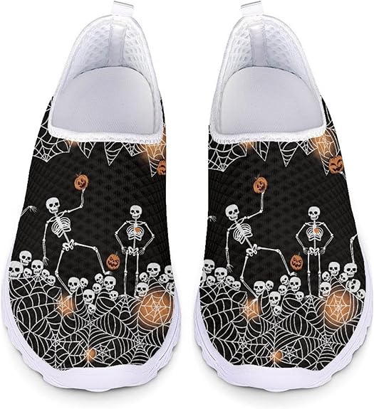 MARSVOVO - sugar skull sneakers womens
