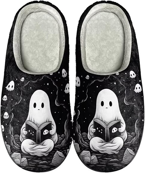 Showudesigns - sugar skull slippers womens