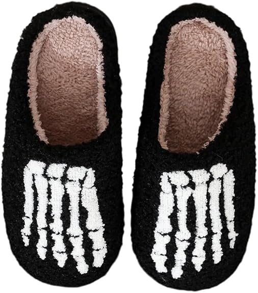 WIRETRAN - sugar skull slippers womens