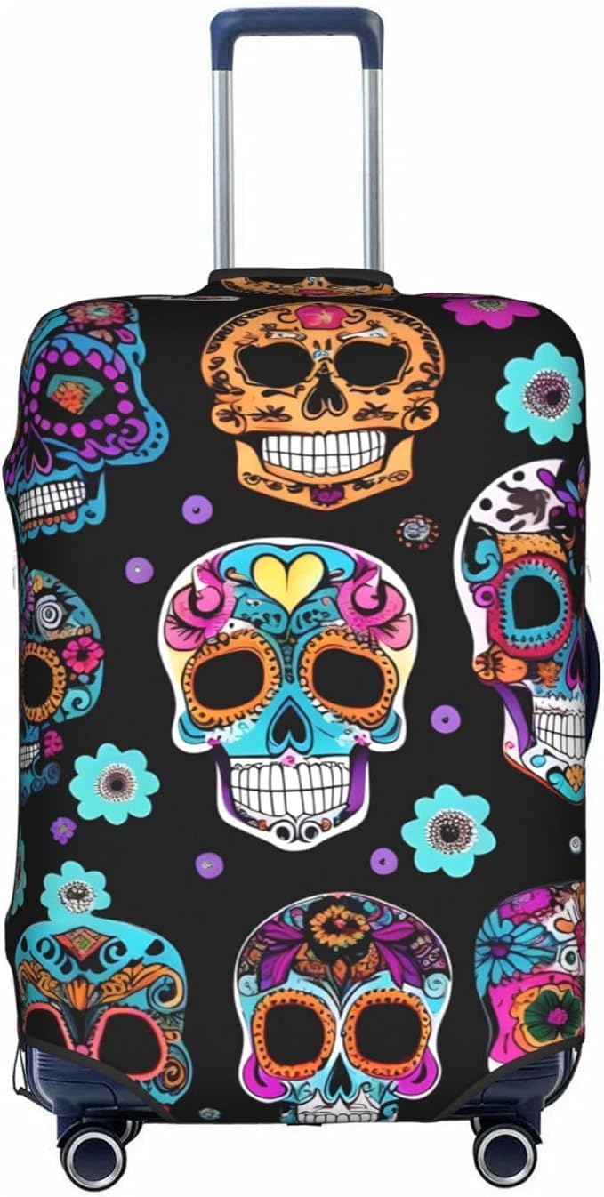 MDATT - sugar skull luggage set