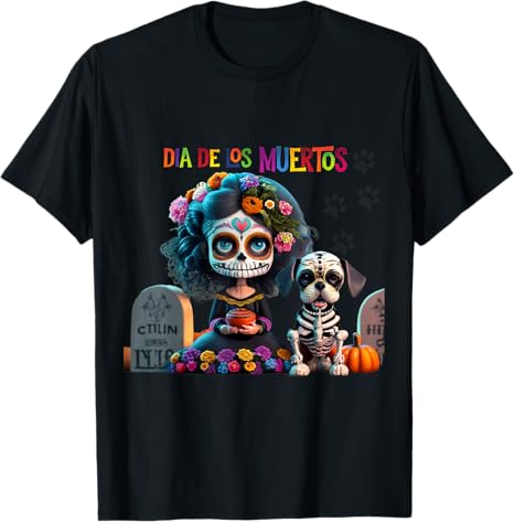 Blackyta4Ever - sugar skull t-shirt womens