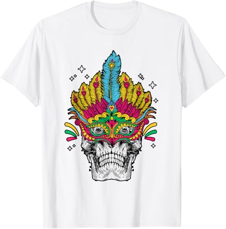 Sugar Skull Mardi Gras Parade Jester - sugar skull beanie