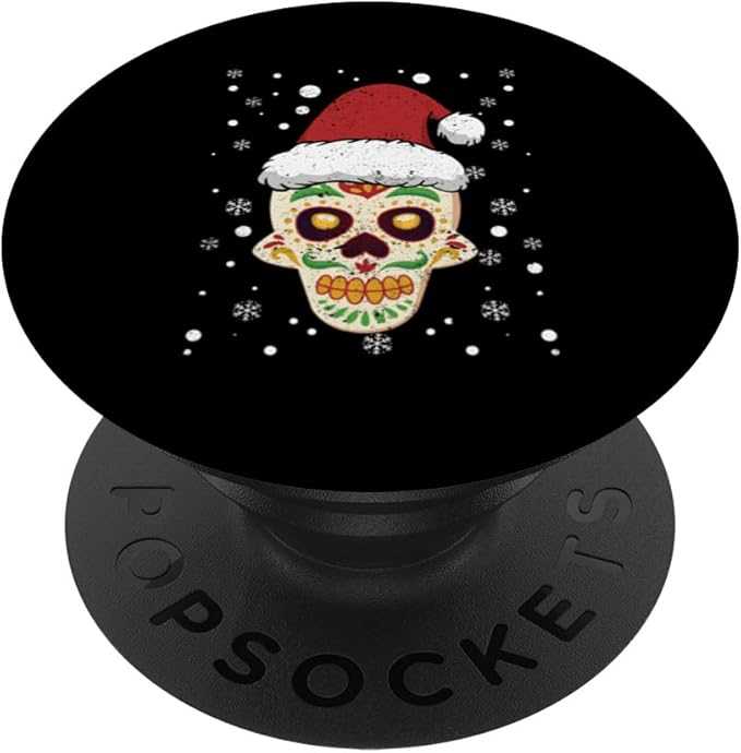 Santa Claus Costume Xmas PJS Merry Christmas Gift - sugar skull beanie