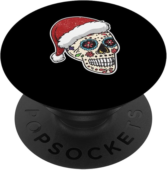 Santa Claus Costume Xmas PJS Merry Christmas Gift - sugar skull beanie