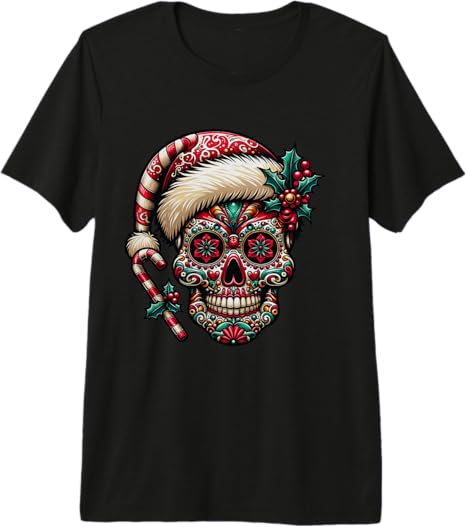 Festive Skull Couture - sugar skull beanie
