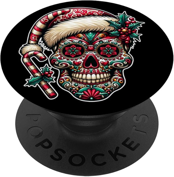 Festive Skull Couture - sugar skull beanie