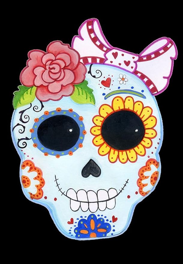 Sugar Skull Poster Print - Valarie Wade (18 x 24) - sugar skull poster print