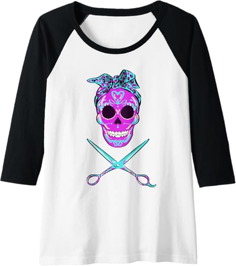 Friseur Hairstylist Schädel Süße Geschenke - sugar skull dress womens