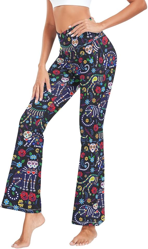 Fustylead - sugar skull boots for women