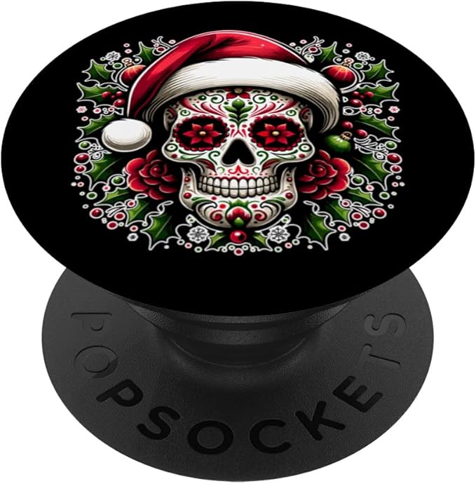 Mexican Sugar Skull Matching Designs Idea - sugar skull beanie