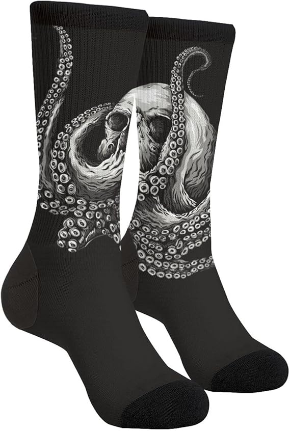 Sigouyinei - sugar skull socks womens