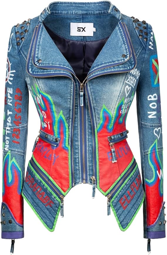 FYL FUYUAN - sugar skull coat womens