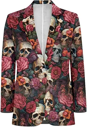 NRBEAWD - sugar skull coat womens
