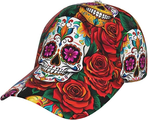 JZDACH - sugar skull beanie