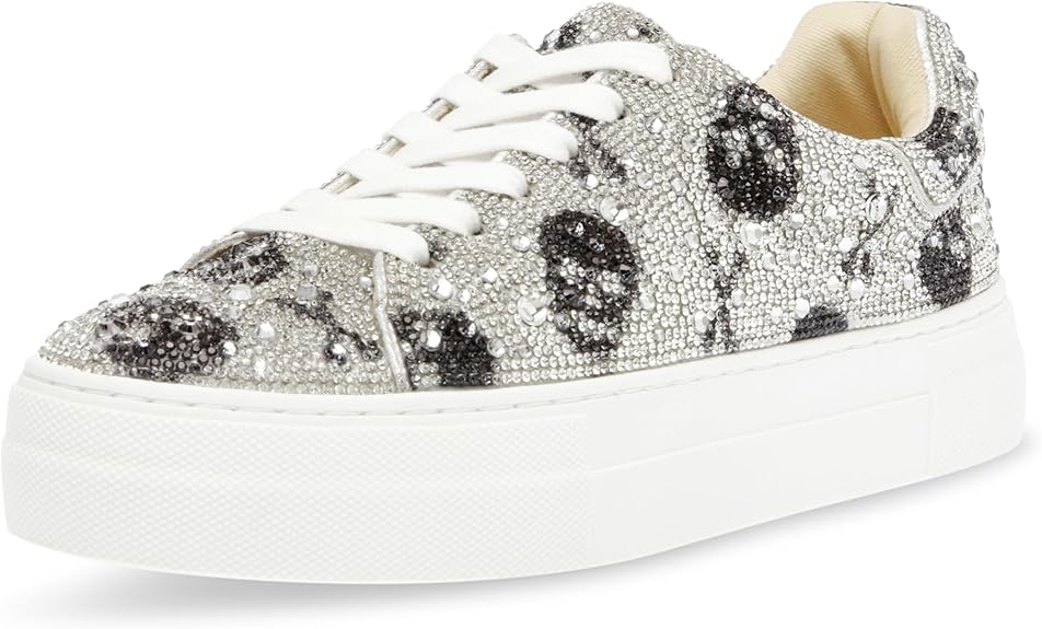 Betsey Johnson - sugar skull sneakers womens