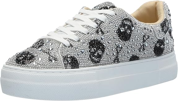 Betsey Johnson - sugar skull sneakers womens
