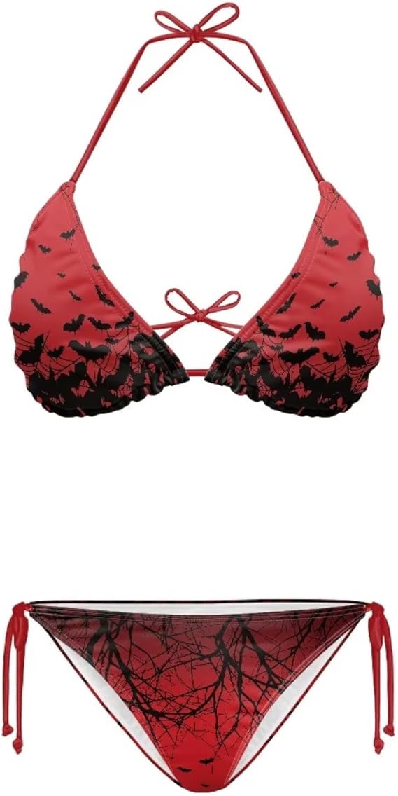 ELEDIZI - sugar skull bikini set