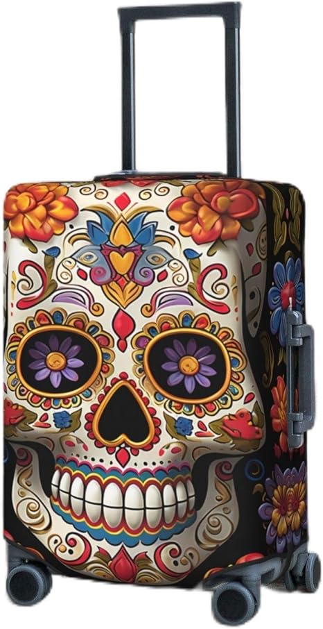 VTCTOASY - sugar skull luggage set