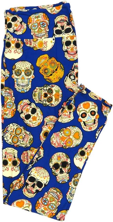 Lularoe - sugar skull leggings for women