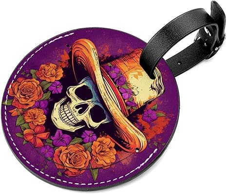 WOSHJIUK - sugar skull luggage set