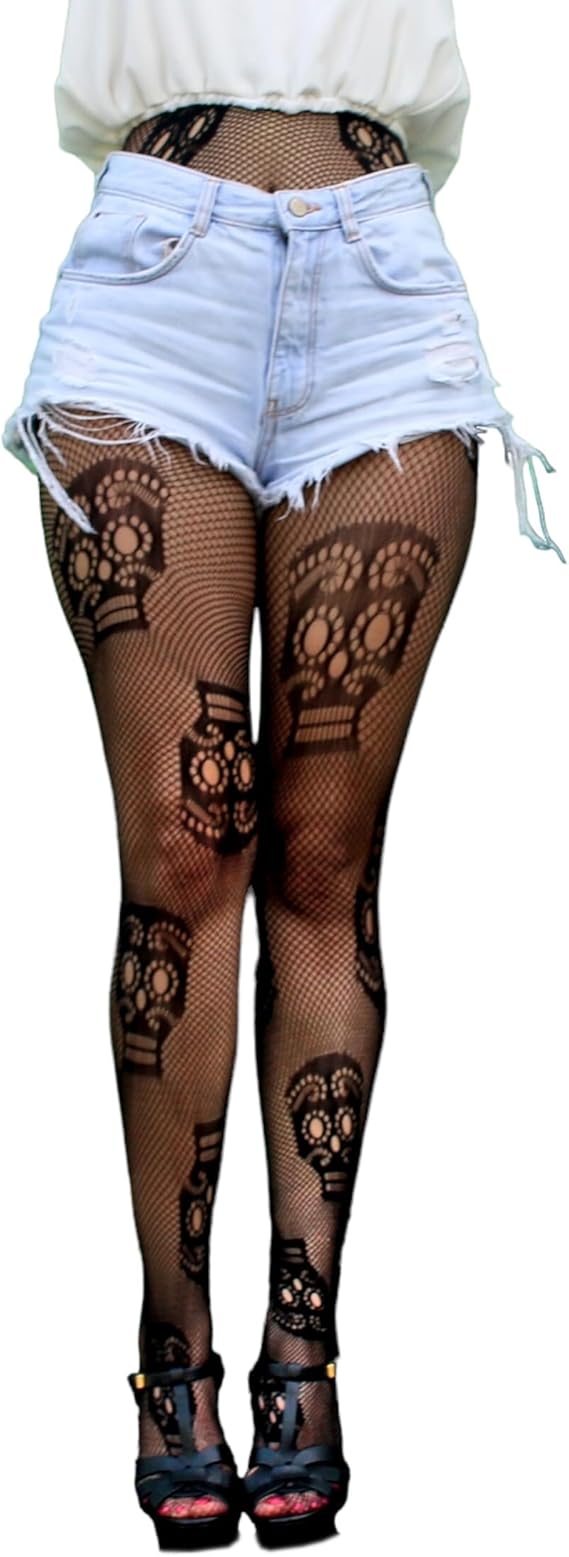 Millennials In Motion - sugar skull socks womens