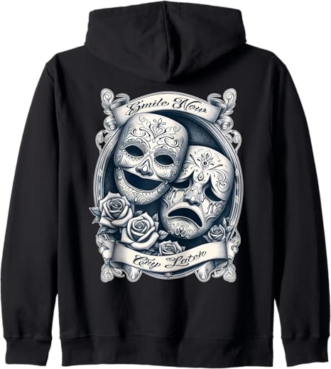 Mexico Calaveras Lowrider Chicano Shirts & Gifts - sugar skull zip up hoodie mens
