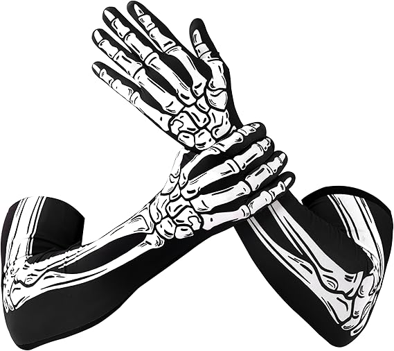 Spooktacular Creations - sugar skull winter gloves