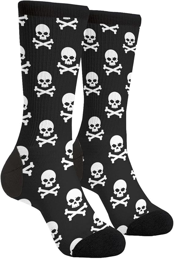 AIMASTZ - sugar skull socks womens