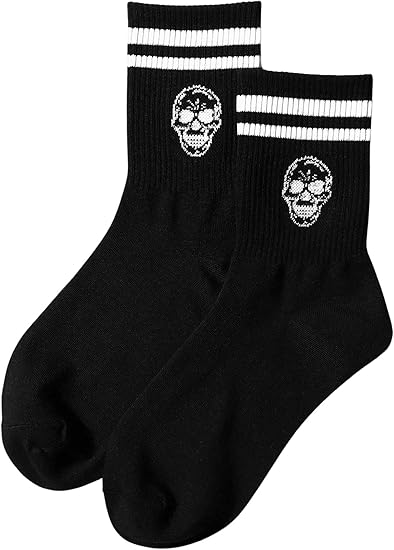 GORGLITTER - sugar skull socks womens