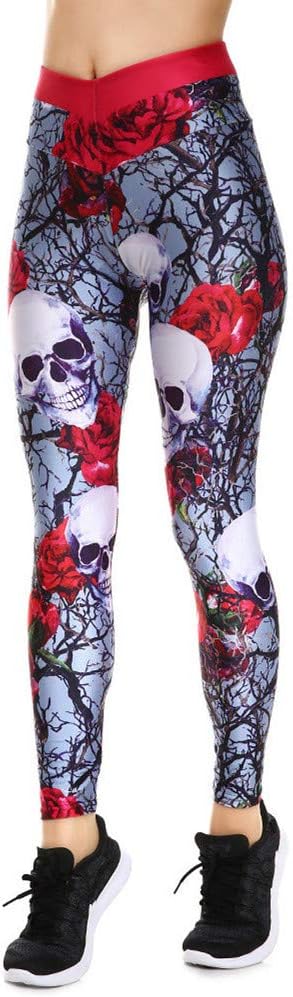 F.Q Yuqee - sugar skull leggings for women
