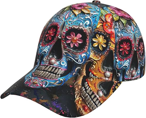 LIXLZH - sugar skull beanie