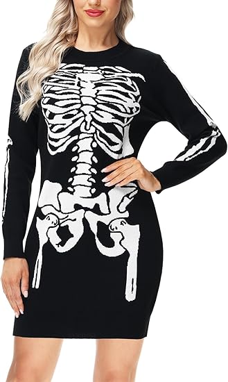 AOBUTE - sugar skull coat womens