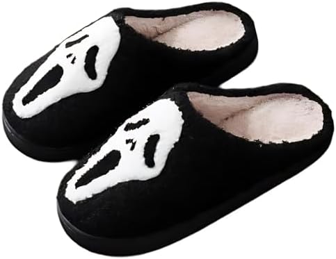 ULPOCMU - sugar skull slippers womens