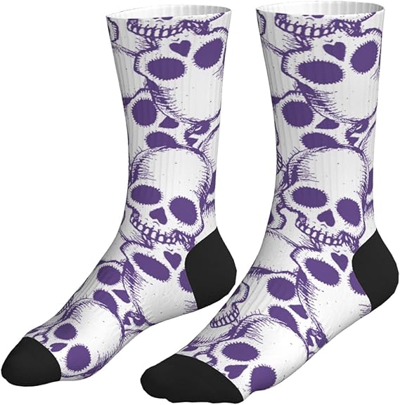 MOLIAN - sugar skull socks womens