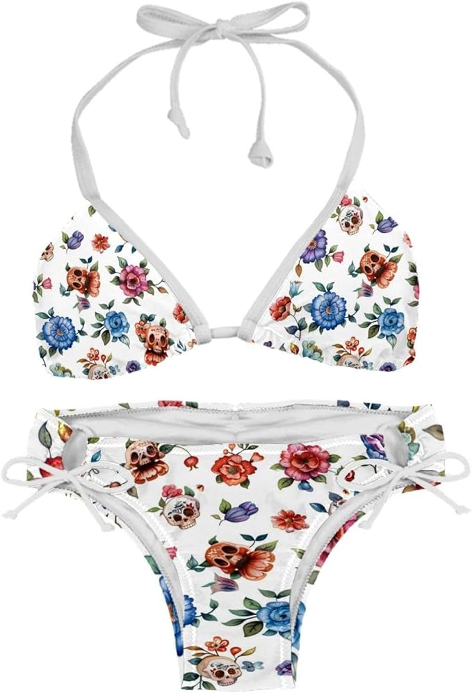 Generic - sugar skull bikini set