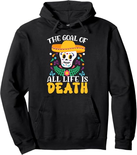 Dia De Los Muertos Sugar Skull Mexican Holiday - sugar skull hoodie mens