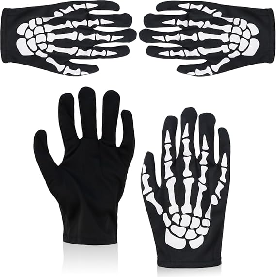 NAIHOD - sugar skull winter gloves