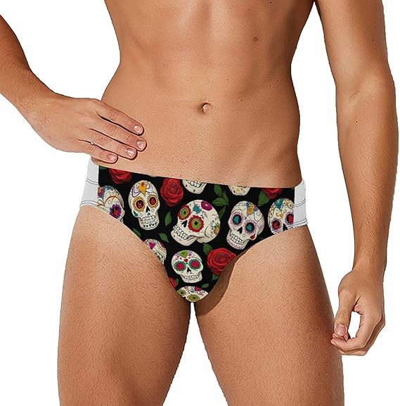 JZDACH - sugar skull bikini set