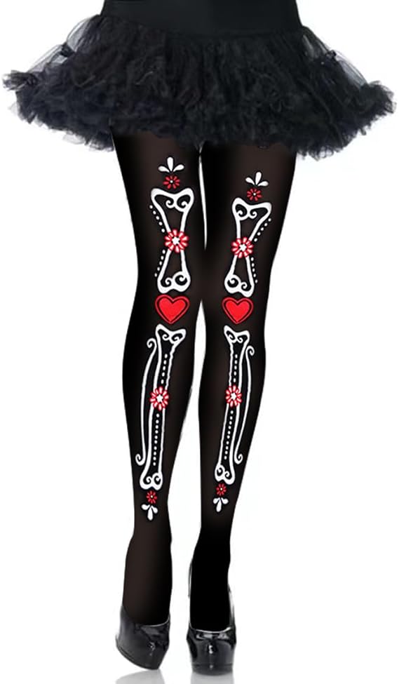 TC.ES - sugar skull leggings for women