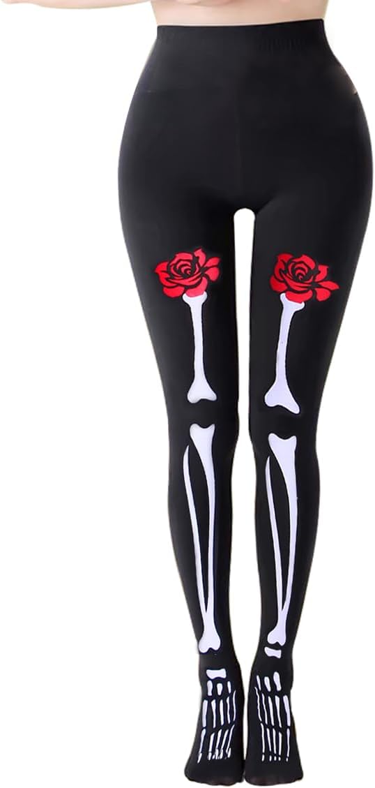 DONCIDAY - sugar skull leggings for women