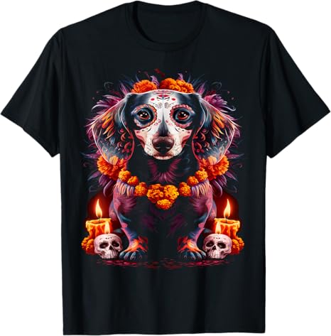 Halloween Gifts - sugar skull t-shirt womens