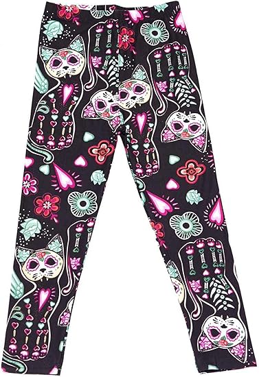 World of Leggings - sugar skull leggings for women